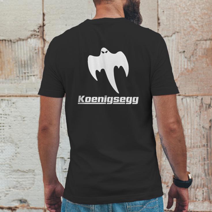 Koenigsegg Ghost Mens Back Print T-shirt Funny Gifts