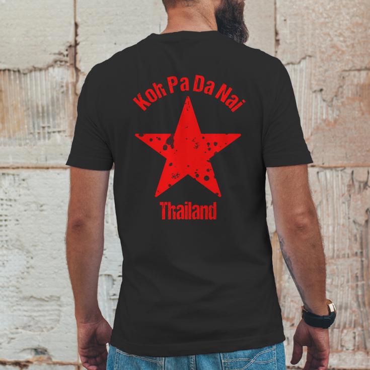 Koh Pa Da Nai Thailand Gift Mens Back Print T-shirt Funny Gifts