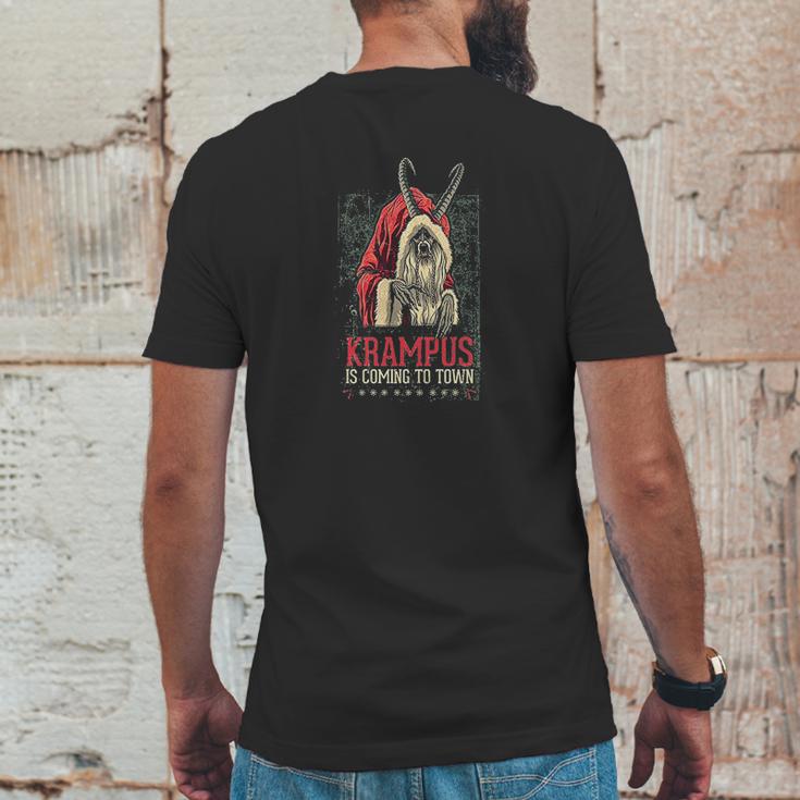 Krampus Poster Vintage Official Mens Back Print T-shirt Funny Gifts