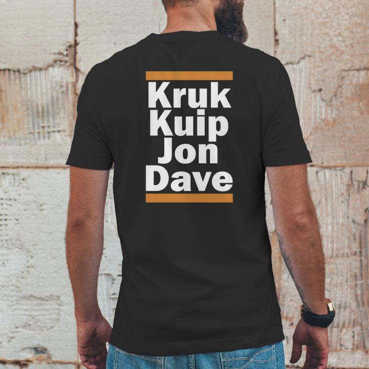 Kruk Kuip Jon Dave T-Shirt Mens Back Print T-shirt Funny Gifts