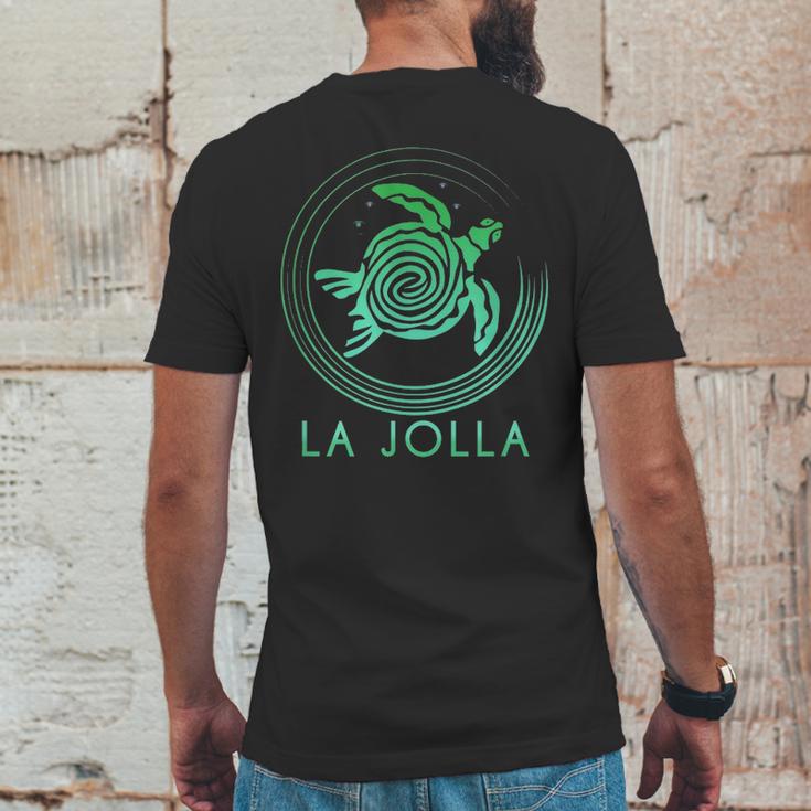 La Jolla Tribal Turtle Mens Back Print T-shirt Funny Gifts