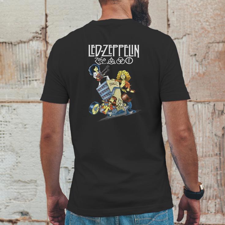 Led Zeppelin Hyatt Mens Back Print T-shirt Funny Gifts