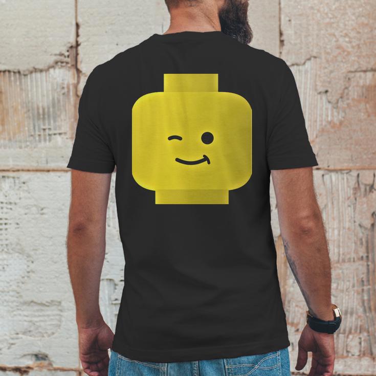 Lego Guy Mens Back Print T-shirt Funny Gifts