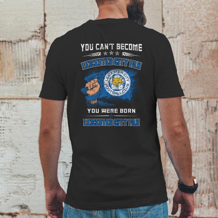 Leicester City Fc-Kann-Man Mens Back Print T-shirt Funny Gifts