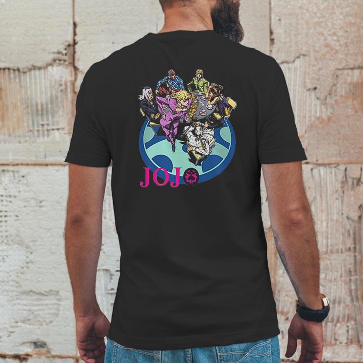 Logo Jojo Bizarre Adventure Durable Mens Back Print T-shirt Funny Gifts