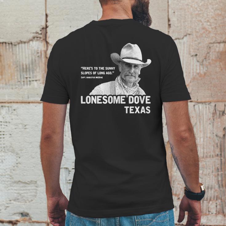 Lonesome Dove Mens Back Print T-shirt Funny Gifts