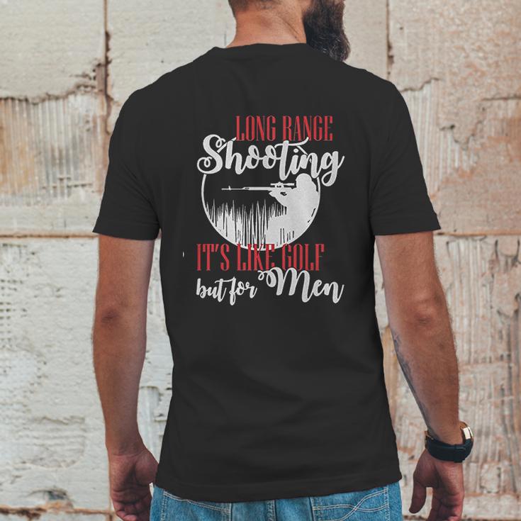 Long Range Shooting Like Golf Funny Mens Back Print T-shirt Funny Gifts