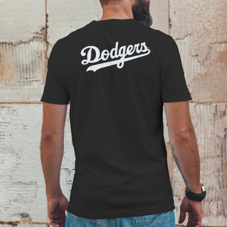 Los Angeles Dodgers Mens Back Print T-shirt Funny Gifts