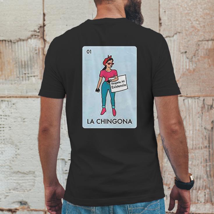 Loteria Mexican Parody Gamer Funny Graphic Mens Back Print T-shirt Funny Gifts