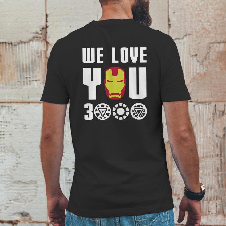 We Love You 3000 Mens Back Print T-shirt Funny Gifts