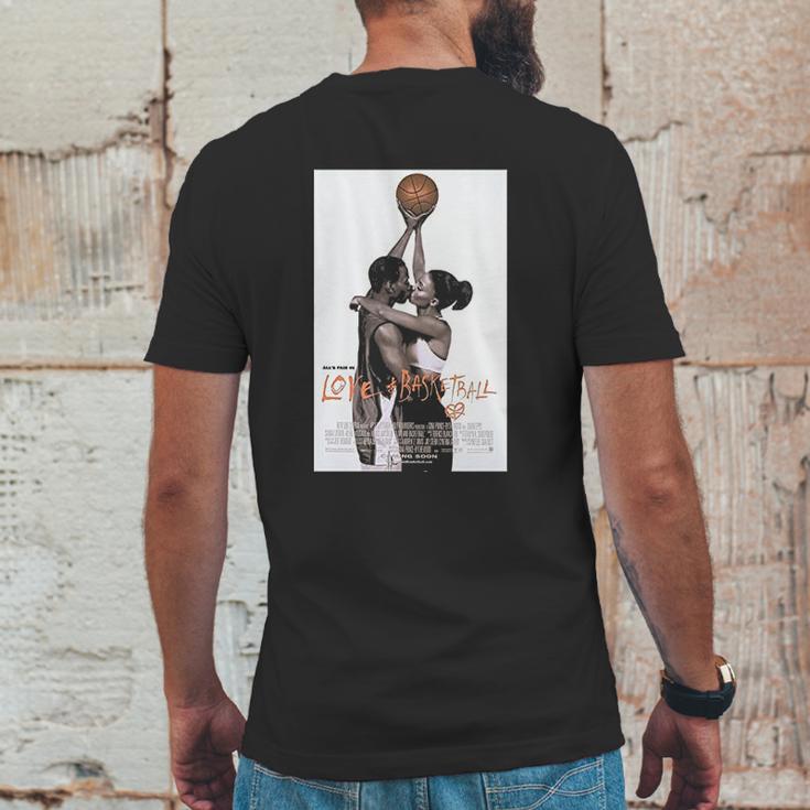 Love And Basketball Movie Poster Monica Wright Young Monica Quincy Mccall Mens Back Print T-shirt Funny Gifts