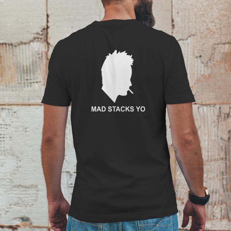 Mad Stacks Yo Mens Back Print T-shirt Funny Gifts