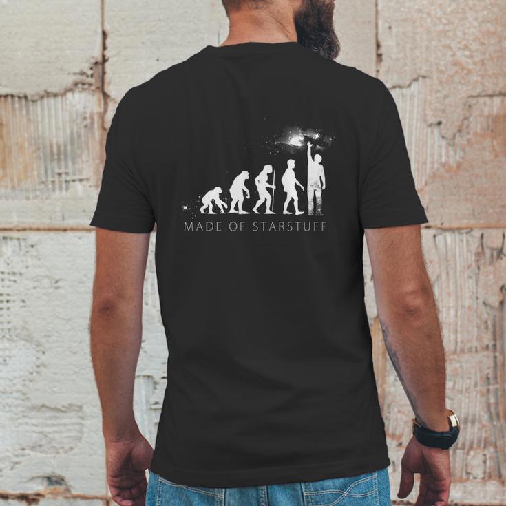 We Are Made Of Star Stuff Space Evolution Carl Sagan Reddit Man Galaxy Mens Back Print T-shirt Funny Gifts