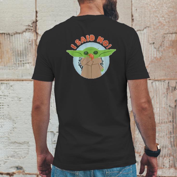 The Mandalorian Season 2 The Child I Said No Mens Back Print T-shirt Funny Gifts