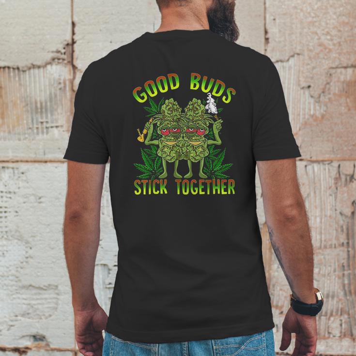 Marijuana Good Couples Funny Mens Back Print T-shirt Funny Gifts