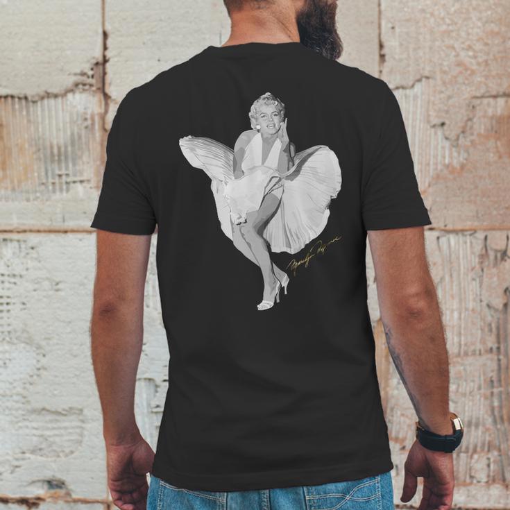 Marilyn Monroe Mens Back Print T-shirt Funny Gifts