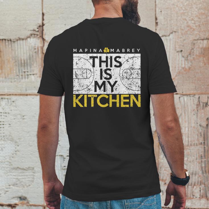 Marina Mabrey This Is My Kitchen T-Shirt Mens Back Print T-shirt Funny Gifts