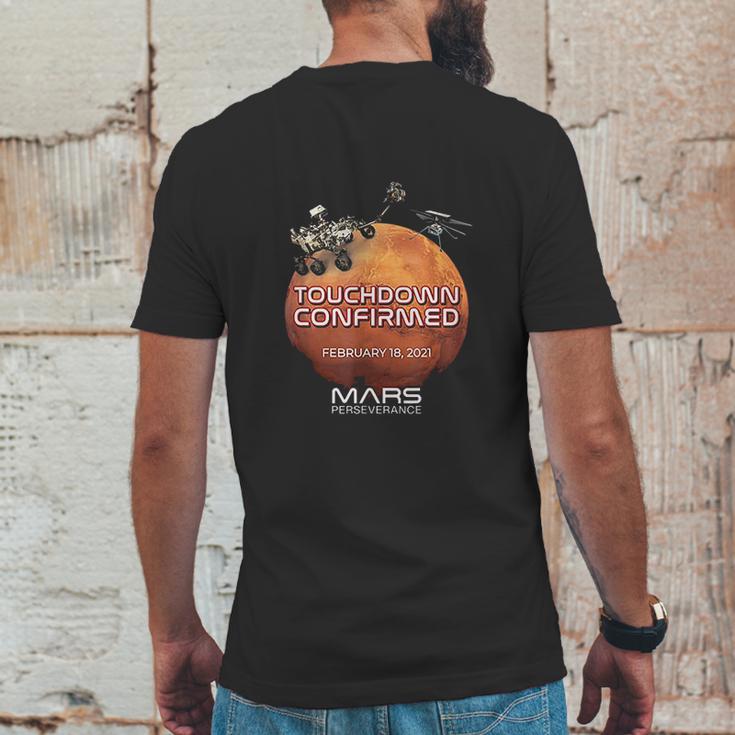 Mars Perseverance Rover Nasa Mars Landing Mens Back Print T-shirt Funny Gifts