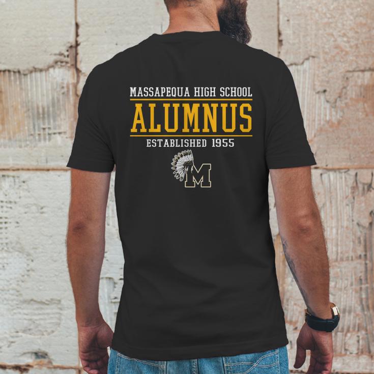 Massapequa High School Alumnus Mens Back Print T-shirt Funny Gifts