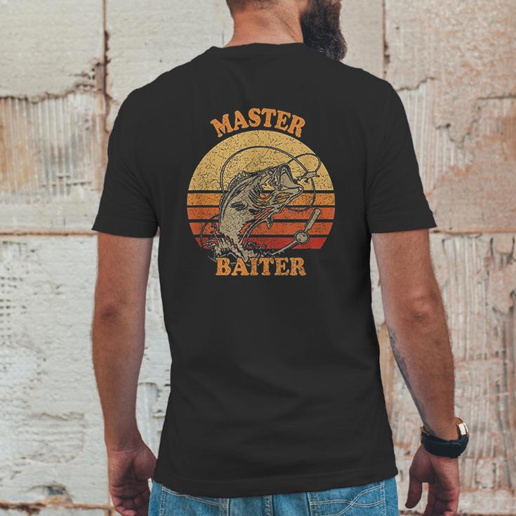 Master Baiter Vintage Mens Back Print T-shirt Funny Gifts