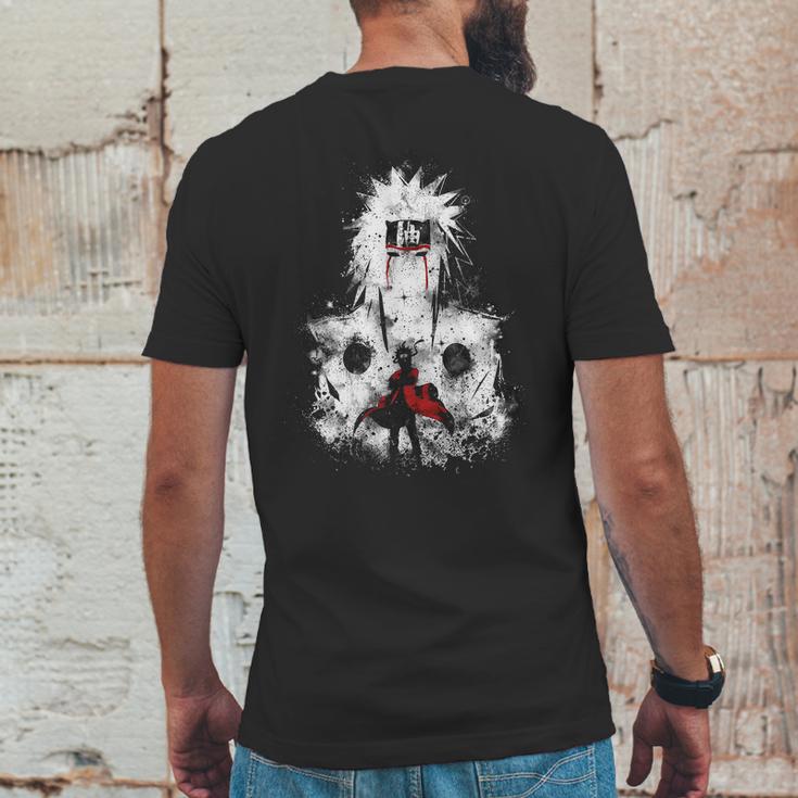 Master Jiraiya Mens Back Print T-shirt Funny Gifts