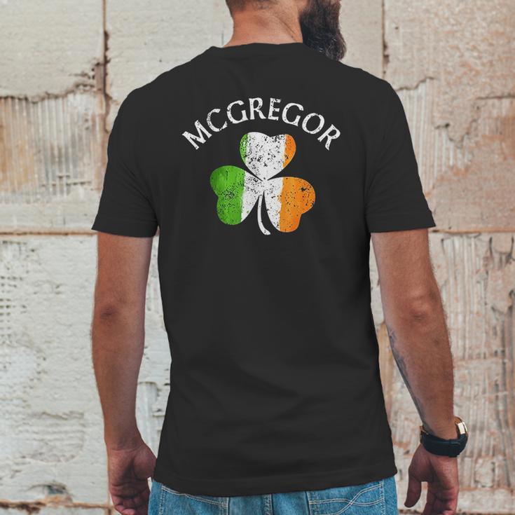 Mcgregor Irish Family Name Mens Back Print T-shirt Funny Gifts