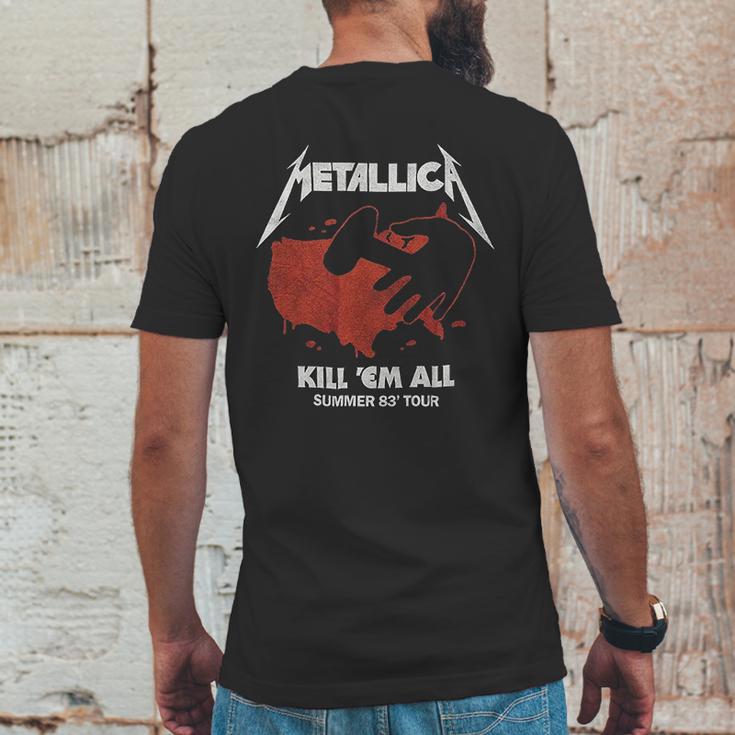 Metallica Kill Them All Mens Back Print T-shirt Funny Gifts