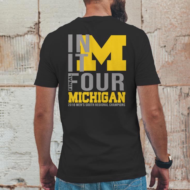 Michigan In It Final Four Shirt Mens Back Print T-shirt Funny Gifts