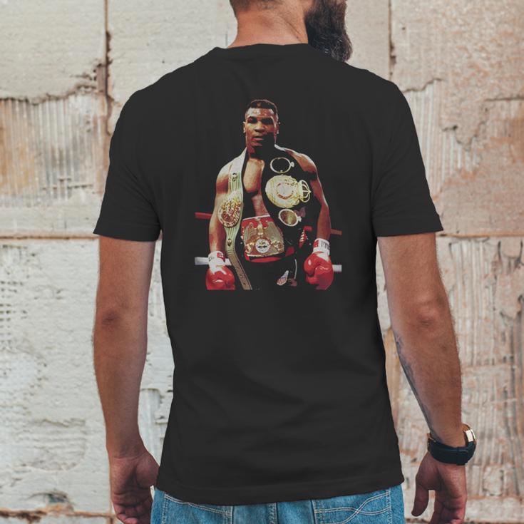 Mike Tyson Iron Mike Champion BoxingShirt Mens Back Print T-shirt Funny Gifts