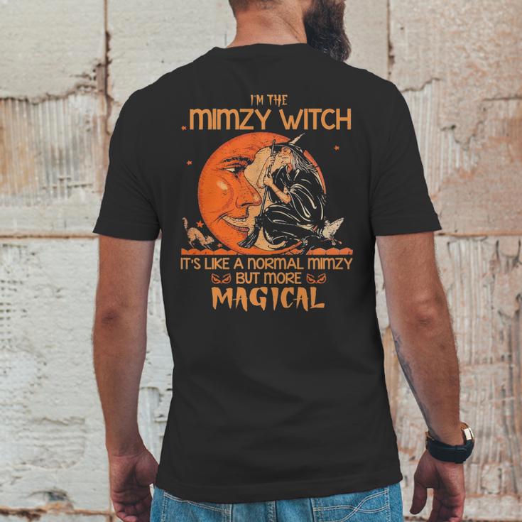 Mimzy Witch Halloween Gift Mens Back Print T-shirt Funny Gifts