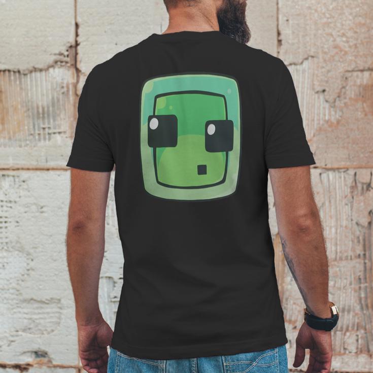 Minecraft Slime Mens Tees Copy Mens Back Print T-shirt Funny Gifts