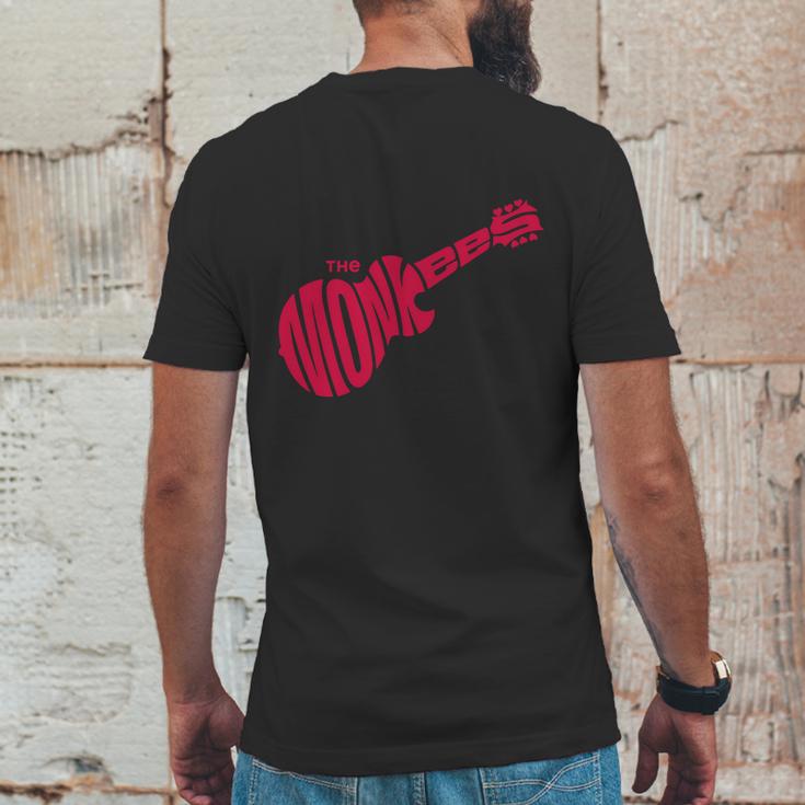 The Monkees Band Logo Pink Mens Back Print T-shirt Funny Gifts