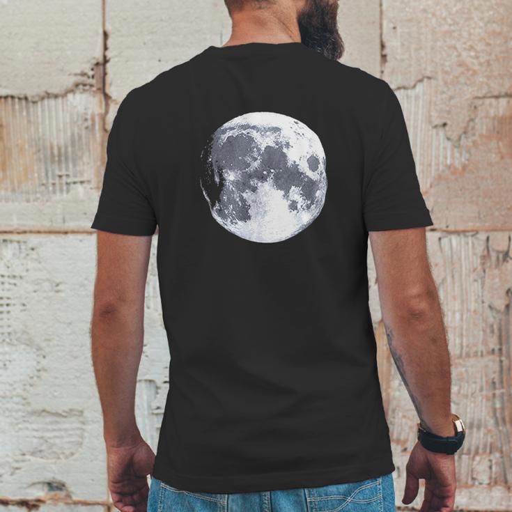 The Moon Nasa Photography Astronomy Space Nerd Mens Back Print T-shirt Funny Gifts