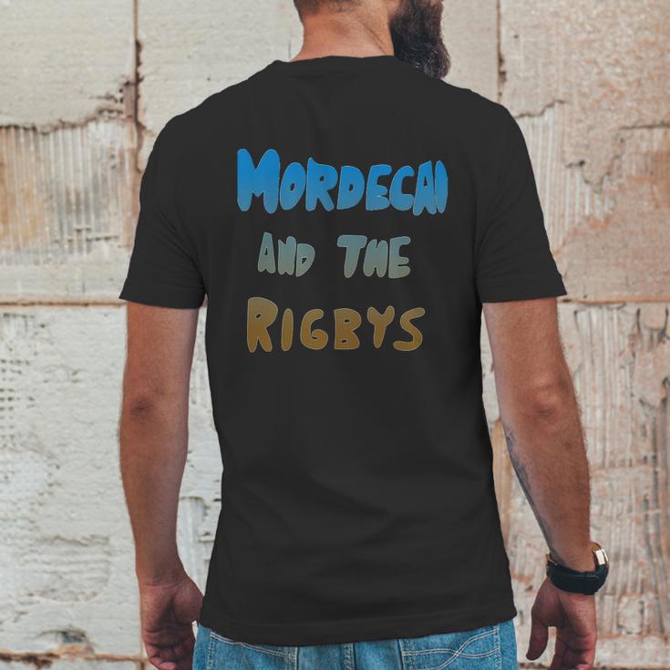 Mordecai And The Rigbys Mens Back Print T-shirt Funny Gifts