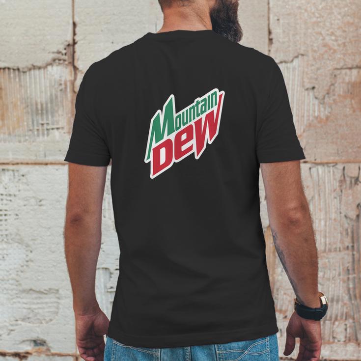 Mens Mountain Dew Mens Back Print T-shirt Funny Gifts