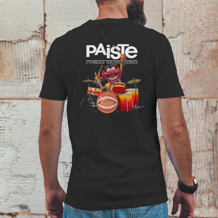 The Muppet Show Animal Playing Drum Paiste Cymbals Sound Gongs Shirtc Mens Back Print T-shirt Funny Gifts