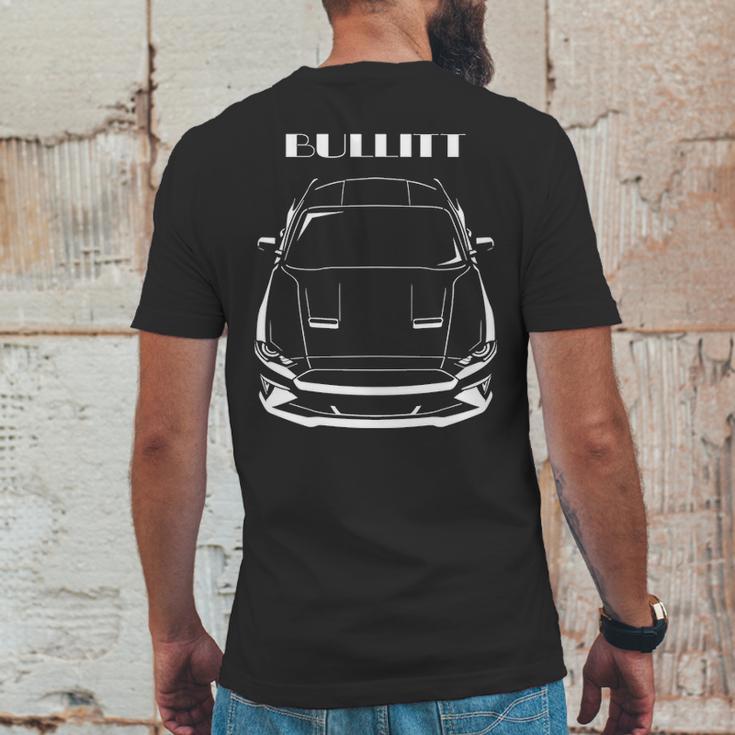 Mustang Bullitt 2018 Mens Back Print T-shirt Funny Gifts