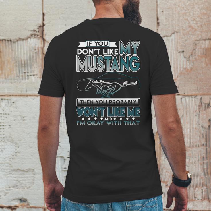 Mustang Tshirt If You Dont Like Mustang Mens Back Print T-shirt Funny Gifts