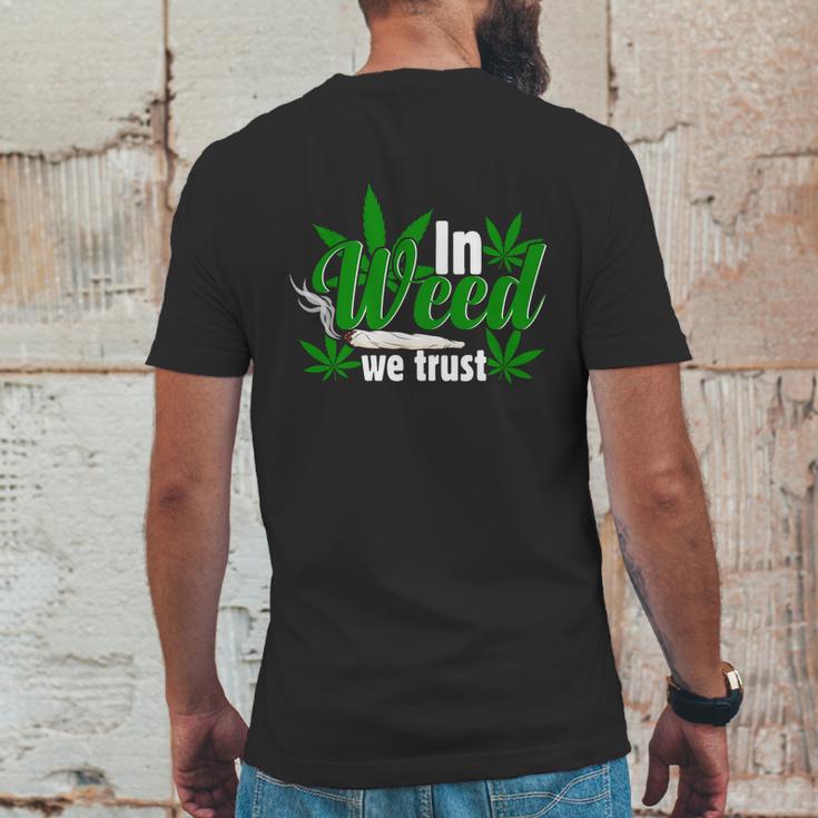 I N W E E D W ER U S T Mens Back Print T-shirt Funny Gifts