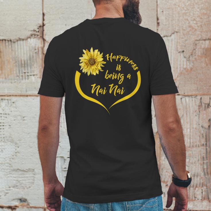 Nai Nai Gift Happiness Is Being A Nai Nai Gift Mens Back Print T-shirt Funny Gifts