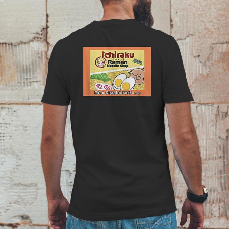 Naruto Shippuden Ichiraku Ramen Packet Mens Back Print T-shirt Funny Gifts