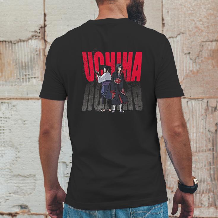 Naruto Shippuden Uchiha Itachi & Sasuke Mens Back Print T-shirt Funny Gifts