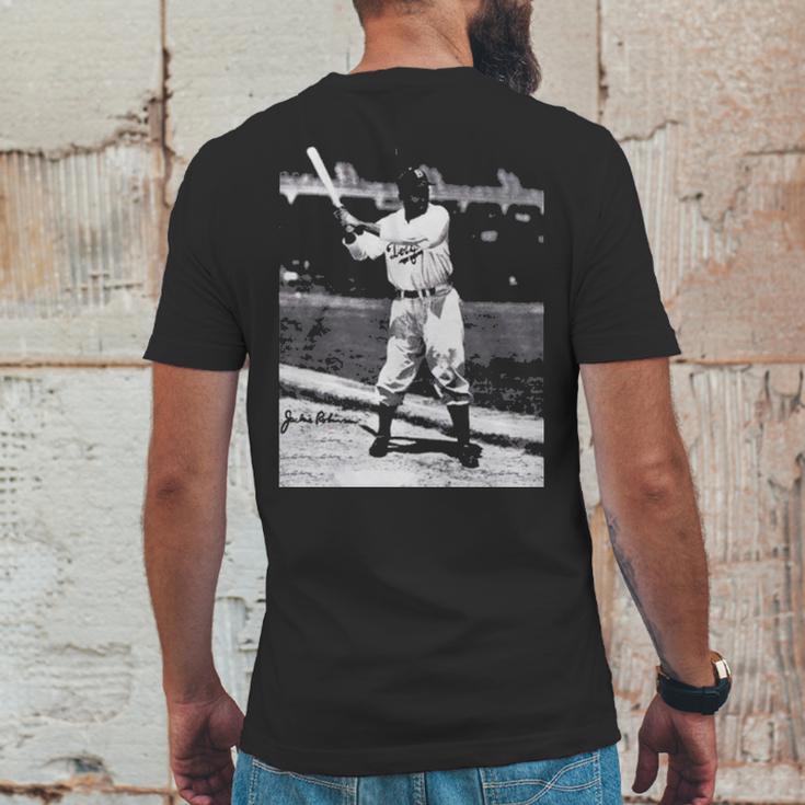 Ness Jackie Robinson Baseball Mens Back Print T-shirt Funny Gifts