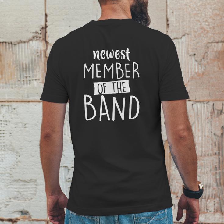 Newest Member Of The Band Baby One Piece Or Toddler For Musicians Mens Back Print T-shirt Funny Gifts