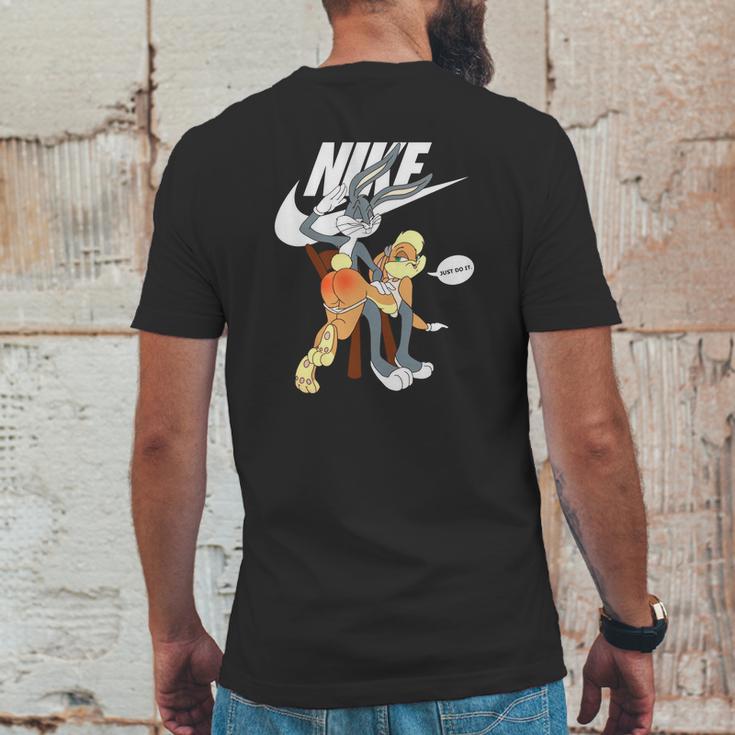 Nike Bugs Bunny Spanking Lola Just Do It Mens Back Print T-shirt Funny Gifts