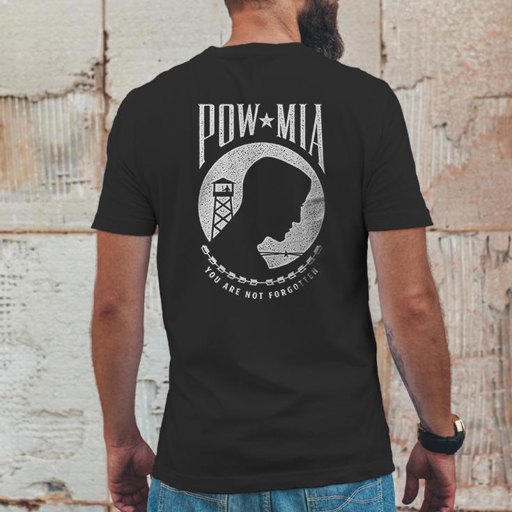 Nine Line Enlisted Pow Mia Mens Back Print T-shirt Funny Gifts