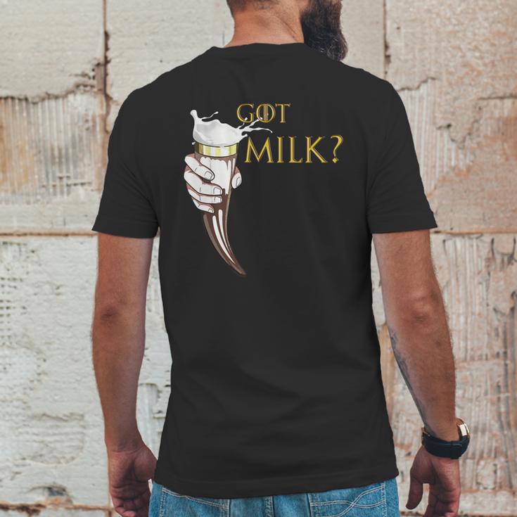 Nordic Got Milk Mens Back Print T-shirt Funny Gifts