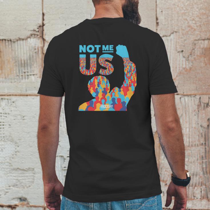 Not Me Us Bernie Sanders Mens Back Print T-shirt Funny Gifts