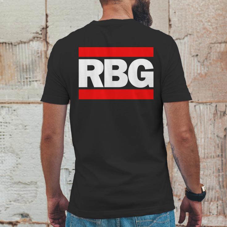 Notorious Rbg Box Logo Mens Back Print T-shirt Funny Gifts