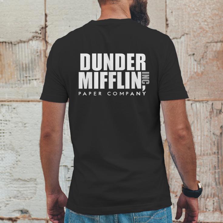 The Office Dunder Mifflin Mens Back Print T-shirt Funny Gifts